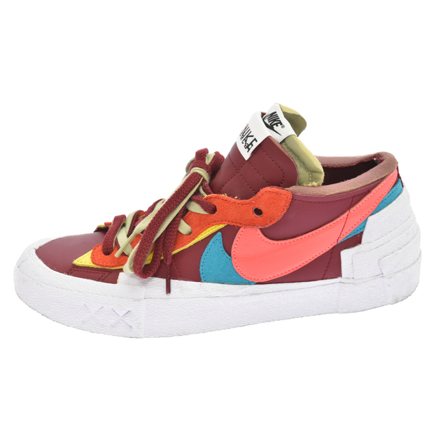 NIKE ナイキ ×sacai×KAWS BLAZER LOW×サカイ×カウズ ブレーザーロウ ローカットスニーカー レッド DM7901-600