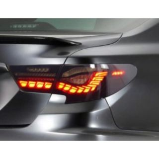 130マークX中期後期LEDテールランプ流れるウインカー(車種別パーツ)