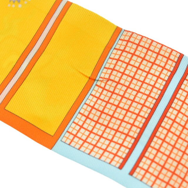 レア 美品 HERMES エルメス ツイリー スカーフ 馬柄 ピンク レディース