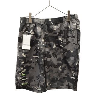 FCRB 19AW PRACTICE SHORTS ブラックS デジカモ