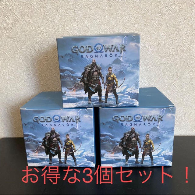 SONY(ソニー)の【新品未開封】3個セット GOD OF WAR エナメル マグカップ 送料無料 エンタメ/ホビーのエンタメ その他(その他)の商品写真