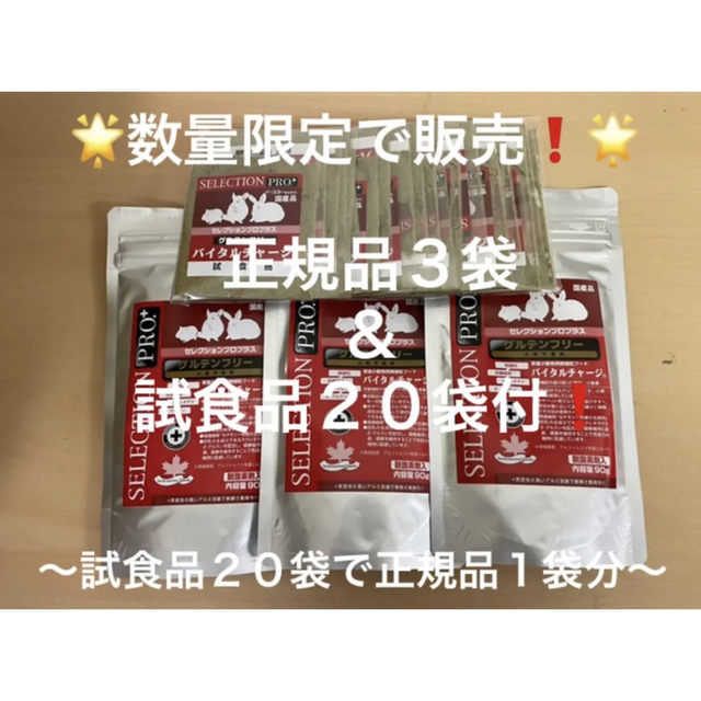 【数量限定!SALE!】モルモットセレクションプ600g×5袋&試食品プレゼント
