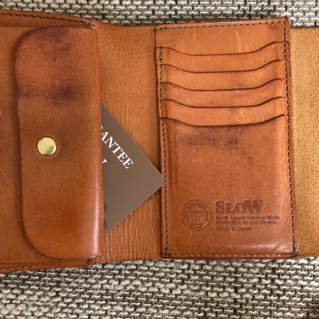 SLOW＆CO(スロウ)のSLOW (株)井野屋　革財布 メンズのファッション小物(折り財布)の商品写真