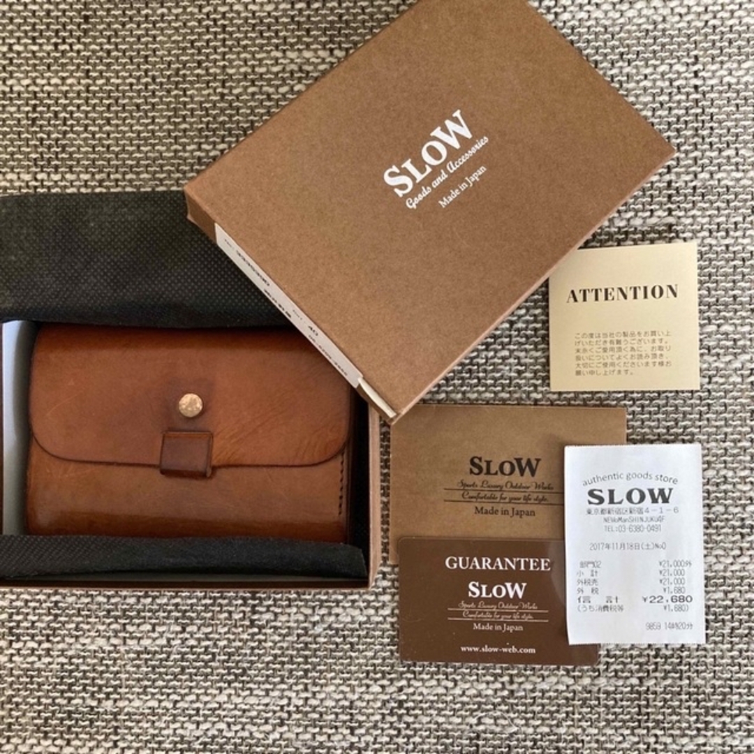 SLOW＆CO(スロウ)のSLOW (株)井野屋　革財布 メンズのファッション小物(折り財布)の商品写真