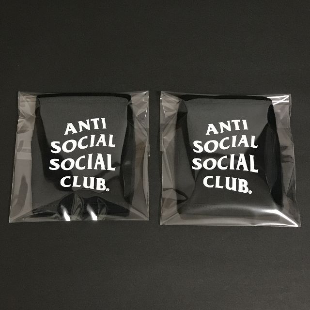 ANTI SOCIAL SOCIAL CLUB(アンチソーシャルソーシャルクラブ)のASSC ANTI SOCIAL CLUB アンチソーシャル マスク 2枚セット メンズのファッション小物(その他)の商品写真