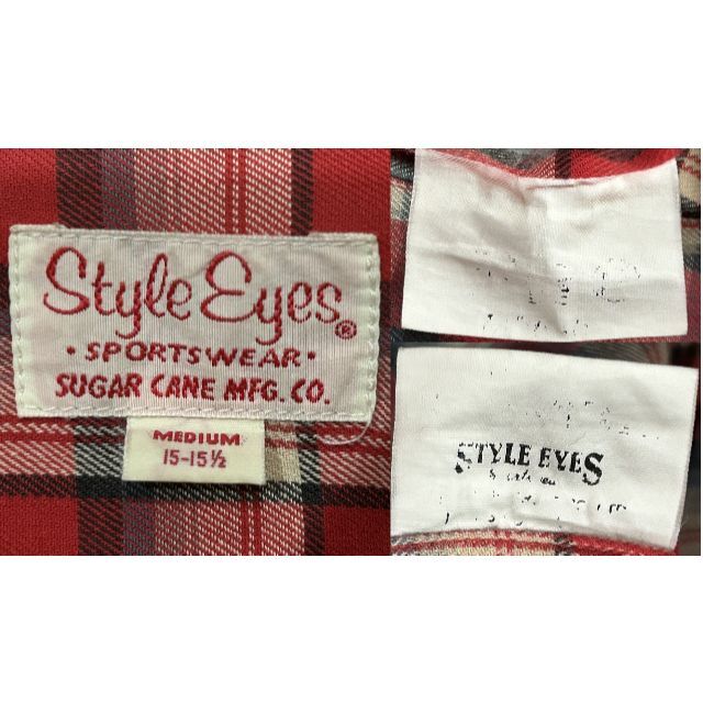 STYLE EYES(スタイルアイズ)の＊東洋エンタープライズ STYLE EYES オープンカラー チェックシャツ M メンズのトップス(シャツ)の商品写真