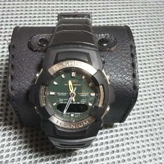 G-SHOCK(ジーショック)のカシオ G-SHOCK GIEZ GS-310チタン 動作品 メンズの時計(腕時計(アナログ))の商品写真