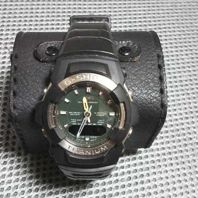 G-SHOCK - カシオ G-SHOCK GIEZ GS-310チタン 動作品の通販 by G-SHOCK - カシオ G-SHOCK GIEZ GS-310チタン 動作品の通販 by