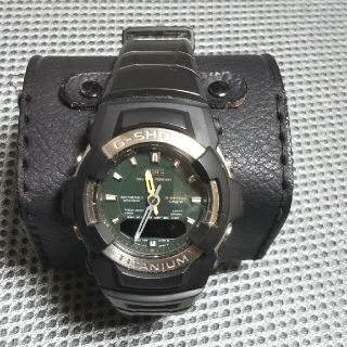 ジーショック(G-SHOCK)のカシオ G-SHOCK GIEZ GS-310チタン 動作品(腕時計(アナログ))