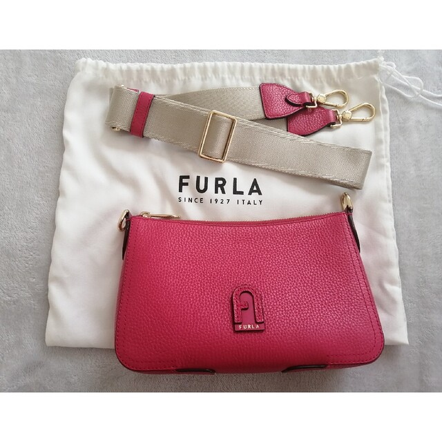 ✨新品未使用✨FURLA　ショルダーバッグ　ピンク