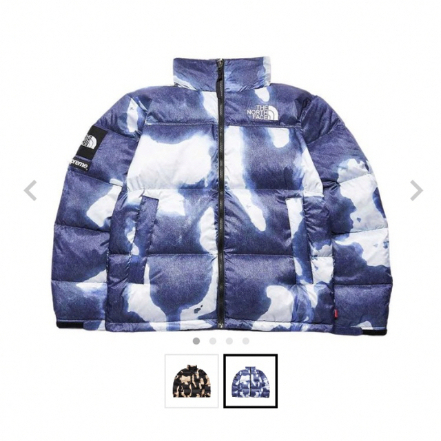 Supreme / The North Face Bleached Denim - ダウンジャケット