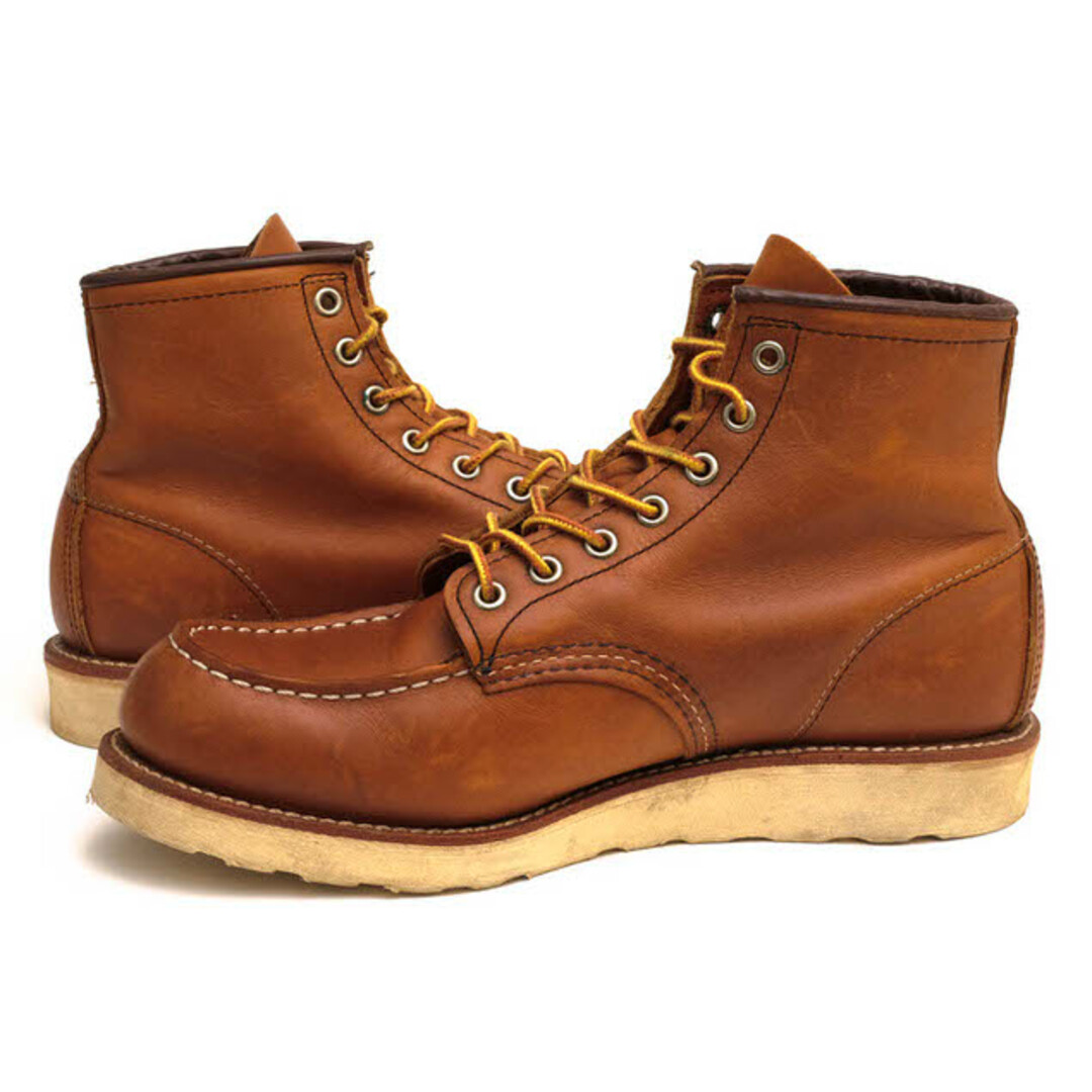 レッドウィング／RED WING ワークブーツ シューズ 靴 メンズ 男性 男性用レザー 革 本革 ブラウン 茶  5875 6 CLASSIC MOC BOOT アイリッシュセッター モックトゥ グッドイヤーウェルト製法 クレープソール 2