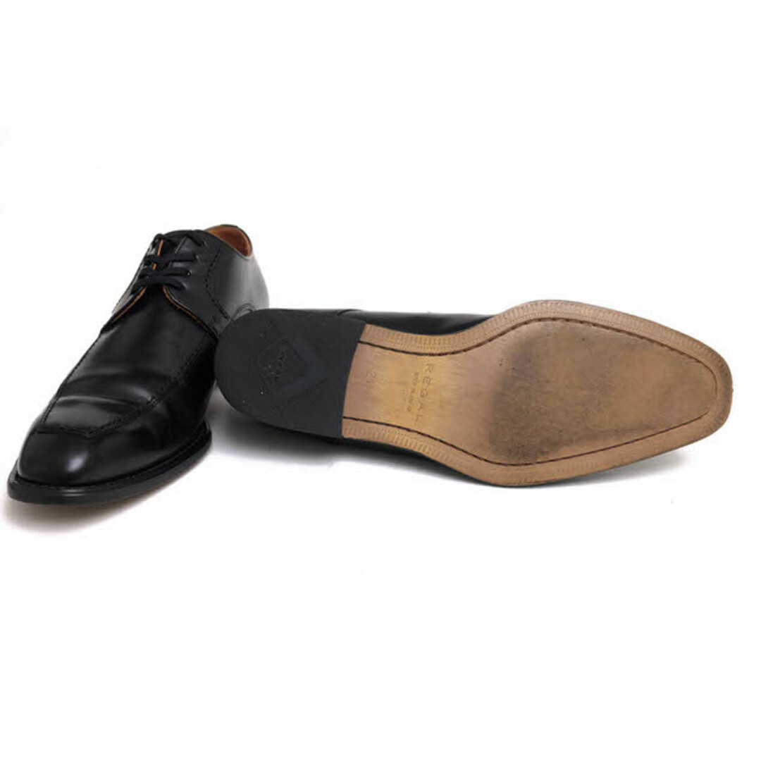 REGAL(リーガル)のリーガル／REGAL シューズ ビジネスシューズ 靴 ビジネス メンズ 男性 男性用レザー 革 本革 ブラック 黒  124R セミマッケイ式 Uチップ レザーソール メンズの靴/シューズ(ドレス/ビジネス)の商品写真