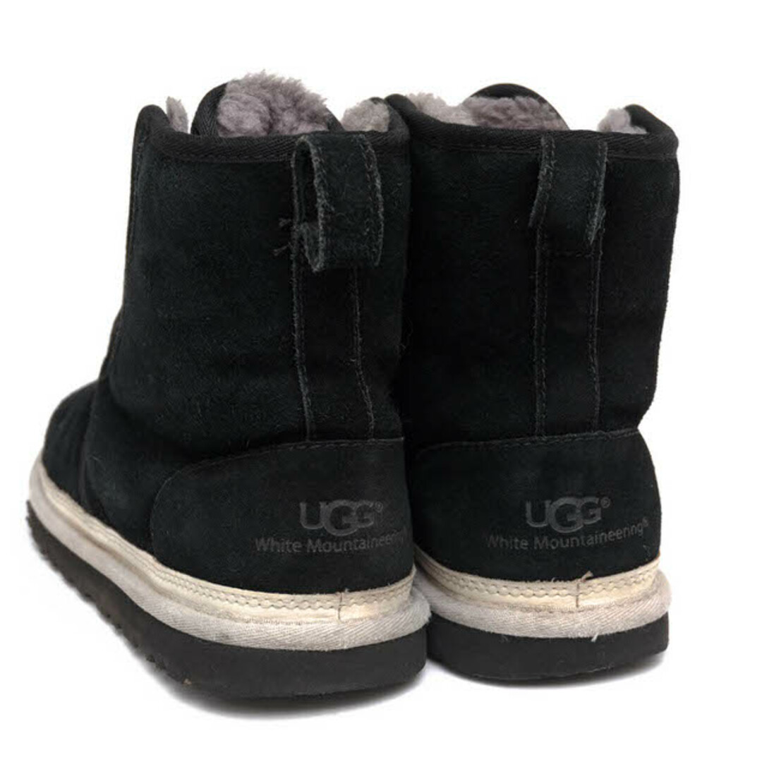 UGG(アグ)のアグ／UGG ワークブーツ シューズ 靴 メンズ 男性 男性用スエード スウェード レザー 革 本革 ブラック 黒  WM1673824 ムートン ボア メンズの靴/シューズ(ブーツ)の商品写真