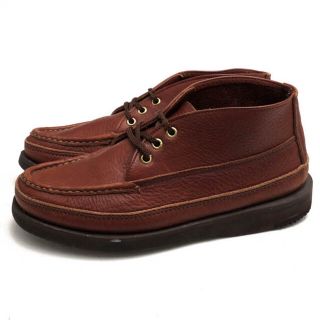 ラッセルモカシン(RUSSELL MOCCASIN)のラッセルモカシン／Russell Moccasin チャッカブーツ シューズ 靴 メンズ 男性 男性用レザー 革 本革 ブラウン 茶  スポーティングクレイチャッカ SPORTING CLAYS CHUKKA BOOTS フレックスソール  モカシン Vibramソール 定番(スリッポン/モカシン)