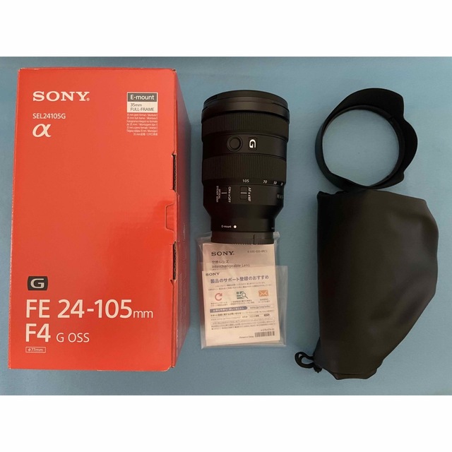 限定販売】 SONY SEL24105G OSS G F4 24-105mm FE ☆超美品☆ - レンズ