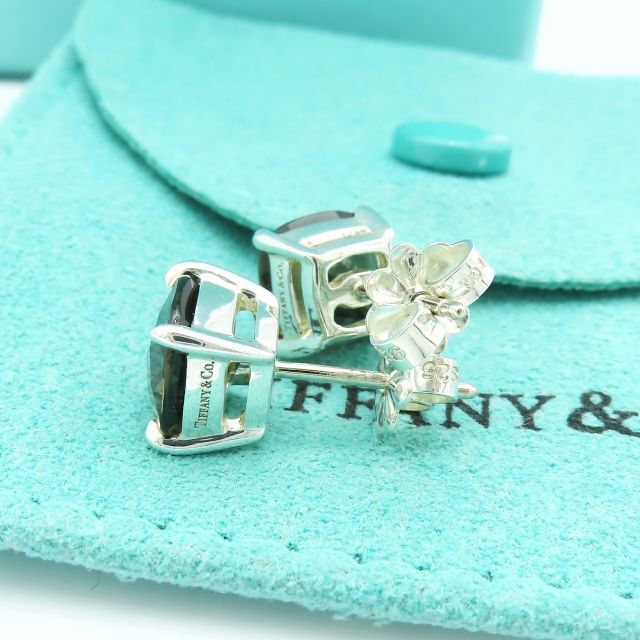 Tiffany & Co.(ティファニー)の未使用 ティファニー ブラウン スパークラ― シルバー ピアス UU73 レディースのアクセサリー(ピアス)の商品写真