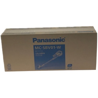▼▼Panasonic パナソニック コードレススティッククリーナー サイクロン式 未開封品 MC-SBV01 ホワイト