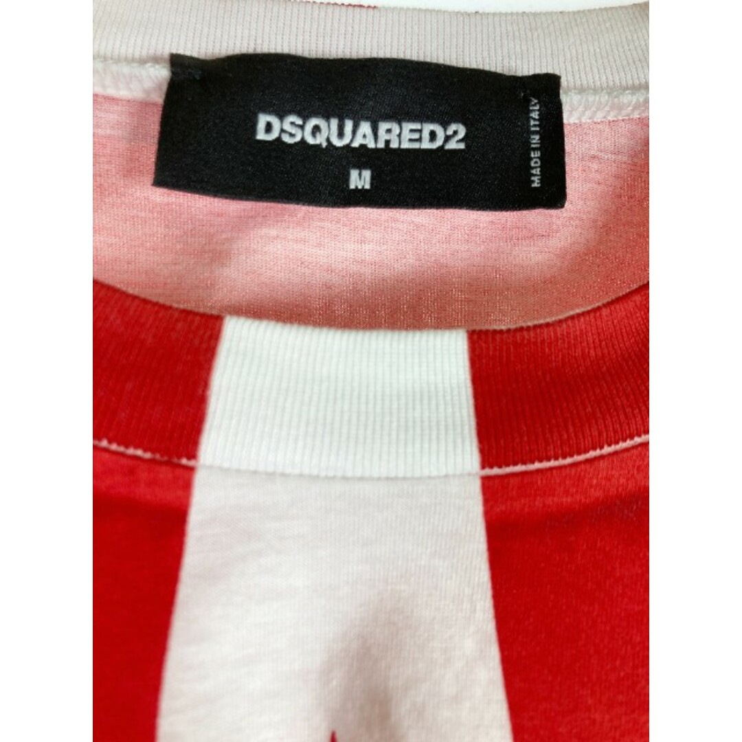 DSQUARED2(ディースクエアード)の★ディースクエアード Tシャツ レッド sizeM メンズのトップス(Tシャツ/カットソー(半袖/袖なし))の商品写真