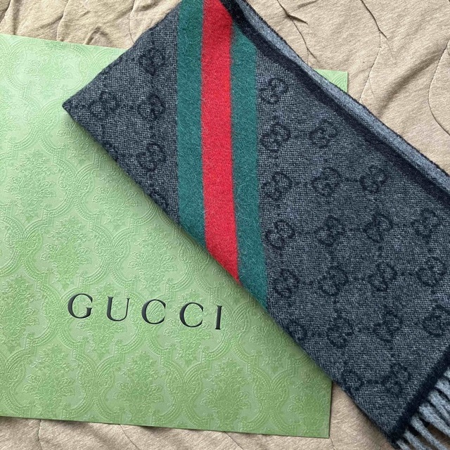 良質 Gucci - グッチ マフラー 新品 美品 GUCCI マフラー - mp