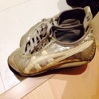 オニツカタイガー ミニクーパー ベージュ Onitsuka Tiger x Mini Cooper vintage LIMITED EDITION (26,5