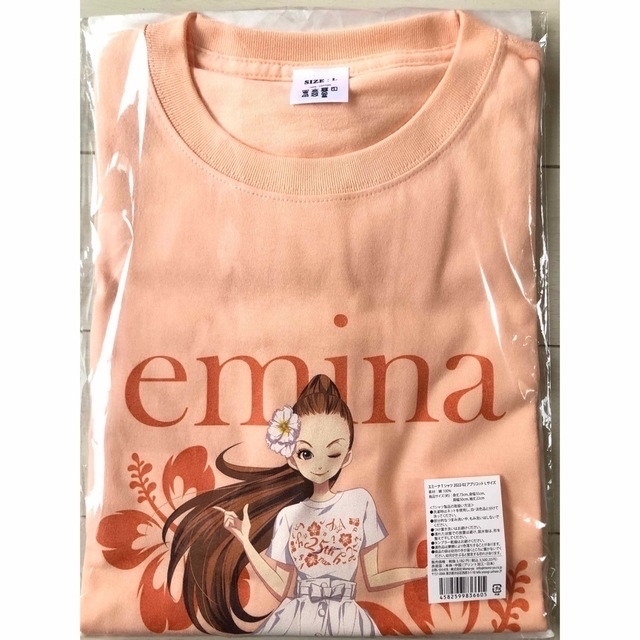 【専用】エミーナTシャツ　アプリコットL 非売品タオル　セット エンタメ/ホビーのタレントグッズ(ミュージシャン)の商品写真