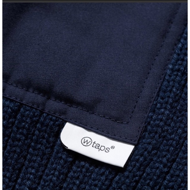 W)taps(ダブルタップス)のWTAPS 2022FW COMMANDER SWEATER NAVY XL メンズのトップス(ニット/セーター)の商品写真