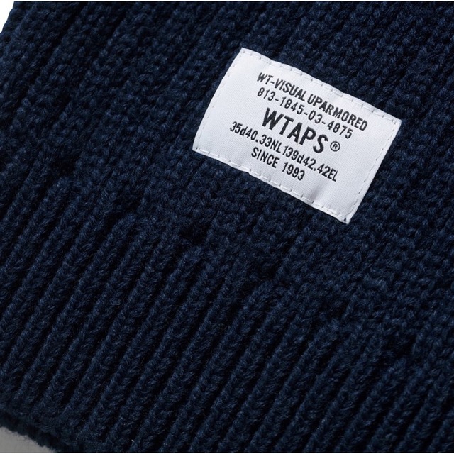 WTAPS 2022FW COMMANDER SWEATER NAVY XL