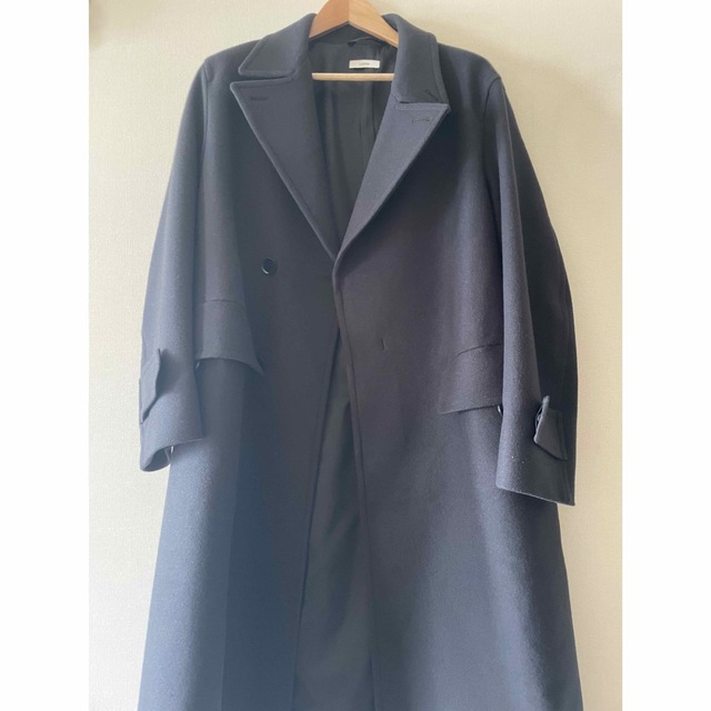 半額以下】 LIDNM Super140s OFFICER COAT charcoal - tyneoconnell.co.uk