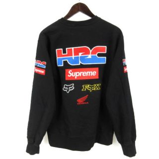 シュプリーム(Supreme)のシュプリーム ホンダフォックスレーシング トレーナー スウェット M ブラック(その他)