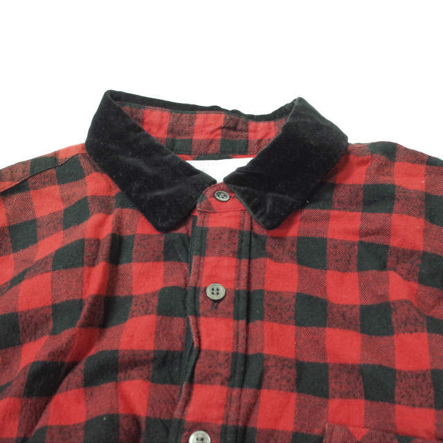 sacai - sacai サカイ 17SS 日本製 Buffalo Check Rib Shirts