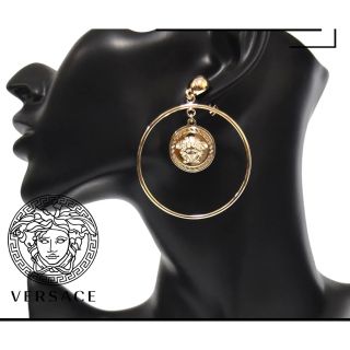 ヴェルサーチ(VERSACE)のヴェルサーチ　メデューサ　ピアス　ゴールド(ピアス)