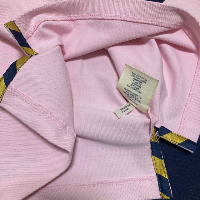 POLO RALPH LAUREN(ポロラルフローレン)の【未使用】ラルフローレン ラグビー　レディース　長袖ポロシャツ　カットソー　ポロ レディースのトップス(ポロシャツ)の商品写真