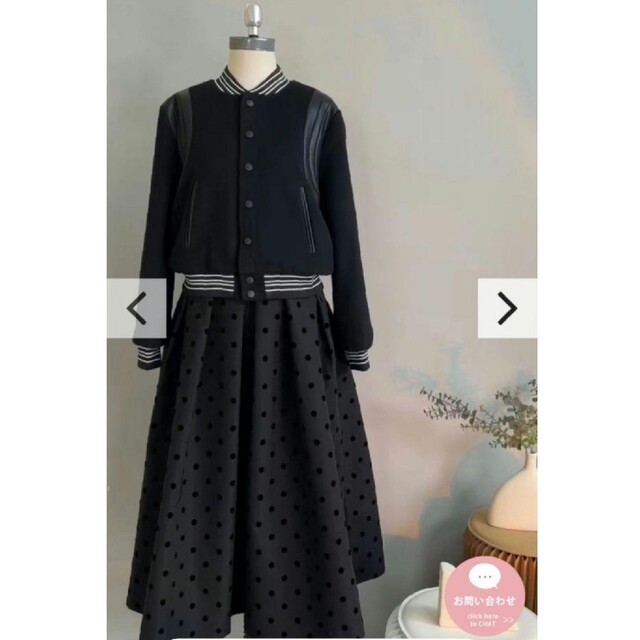 BIRTHDAYBASH 　DOT VOLUME SKIRT 2