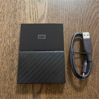 My Passport For Mac 2TB ポータブルハードディスク(PC周辺機器)