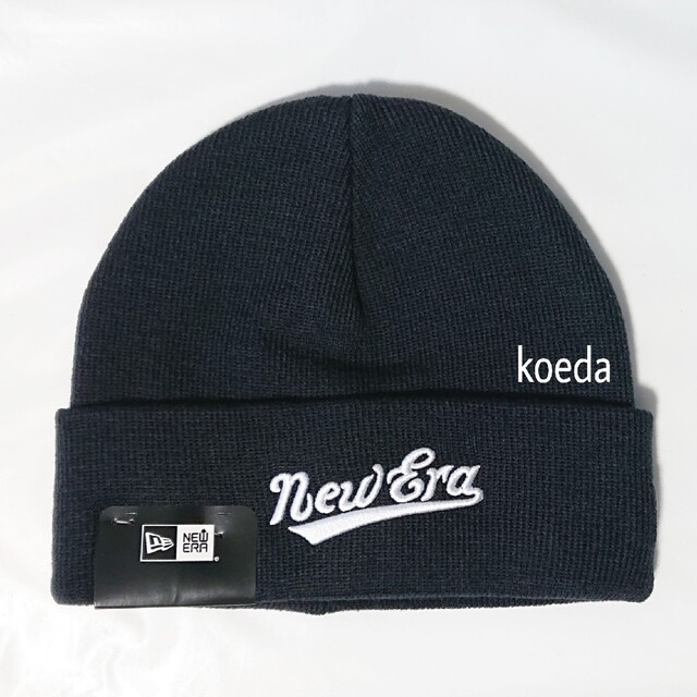 NEW ERA(ニューエラー)のニューエラ 正規品 フィッシャー ニット帽 ビーニー キャップ 黒 ブラック 2 メンズの帽子(ニット帽/ビーニー)の商品写真