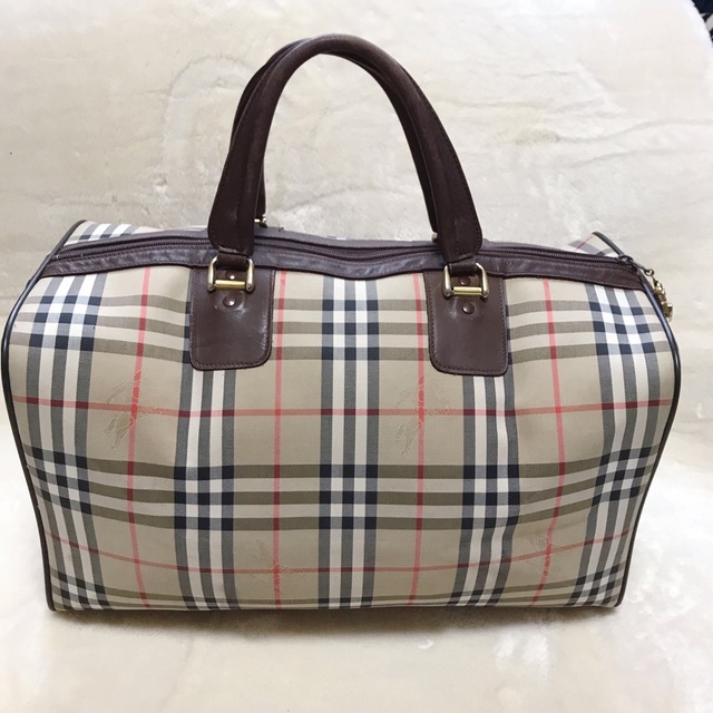 BURBERRY(バーバリー)のBURBERRYS バーバリーズ ノバチェック シャドーホース ボストンバッグ  レディースのバッグ(ボストンバッグ)の商品写真