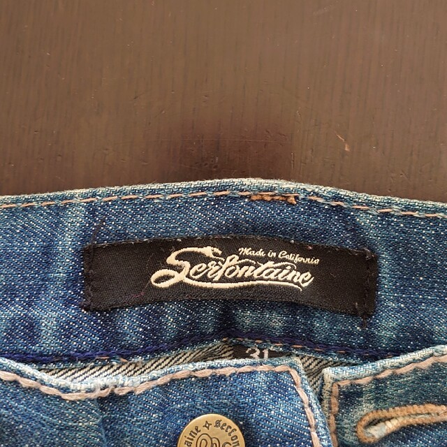 SERFONTAINE(セルフォンテイン)のmade in California　Serfontaine　vintage メンズのジャケット/アウター(Gジャン/デニムジャケット)の商品写真