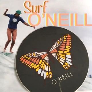 オニール(O'NEILL)のO’NEILLオニールUS限定NEWSKOOLsurfデザインサークルステッカー(サーフィン)