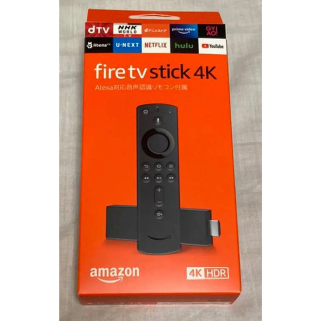 Fire TV stick 4K-Alexa対応音声認識リモコン付属