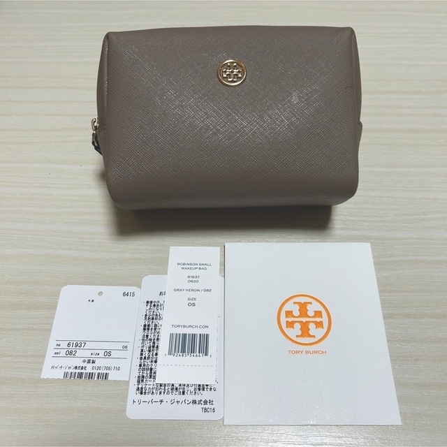 Tory Burch(トリーバーチ)の即購入可！トリーバーチ　メイクポーチ　ポーチ レディースのファッション小物(ポーチ)の商品写真