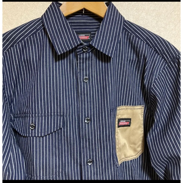 Dickies(ディッキーズ)の新品未使用☆ ジェニュイン ディッキーズ ルーズシルエット ツイル ワークシャツ メンズのトップス(シャツ)の商品写真