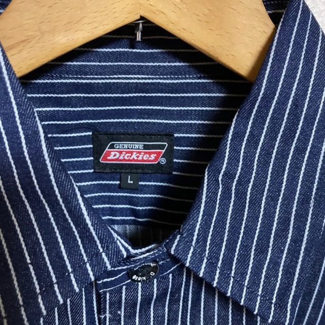 Dickies(ディッキーズ)の新品未使用☆ ジェニュイン ディッキーズ ルーズシルエット ツイル ワークシャツ メンズのトップス(シャツ)の商品写真