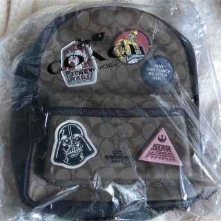 コーチ(COACH)の新品 正規品 COACH×STARWARS バックパック シグネチャー(バッグパック/リュック)