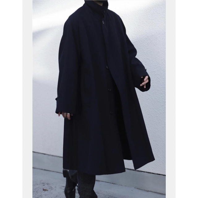 LE 2020AW ウールサージバルカラーコート
