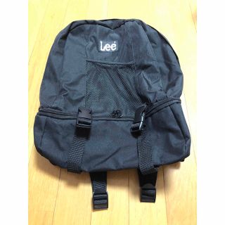 リー(Lee)のLee  リュックバッグ　ブラック(リュック/バックパック)