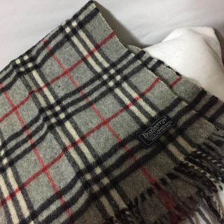 バーバリー(BURBERRY)のバーバリー マフラーグレー【訳あり】(マフラー/ショール)