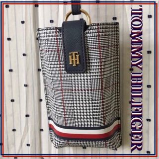 トミーヒルフィガー(TOMMY HILFIGER)のTOMMY トミーヒルフィガーUS限定ショルダー携帯スマホハードケース１点物(モバイルケース/カバー)