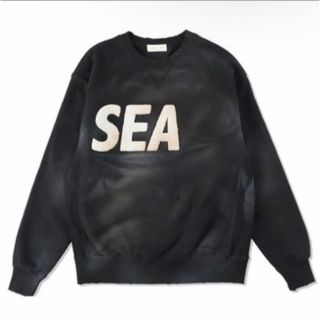 ウィンダンシー(WIND AND SEA)のWIND AND SEA DAMAGED CREW NECK スウェットシャツ(スウェット)