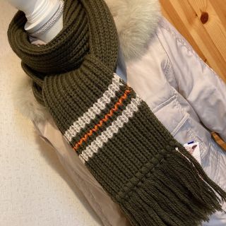 BRITISH WOOL ブリティッシュウール  マフラー　新品未使用(マフラー/ショール)